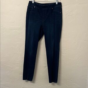 Chico's Deep Indigo Pull On Jeggings Jeans